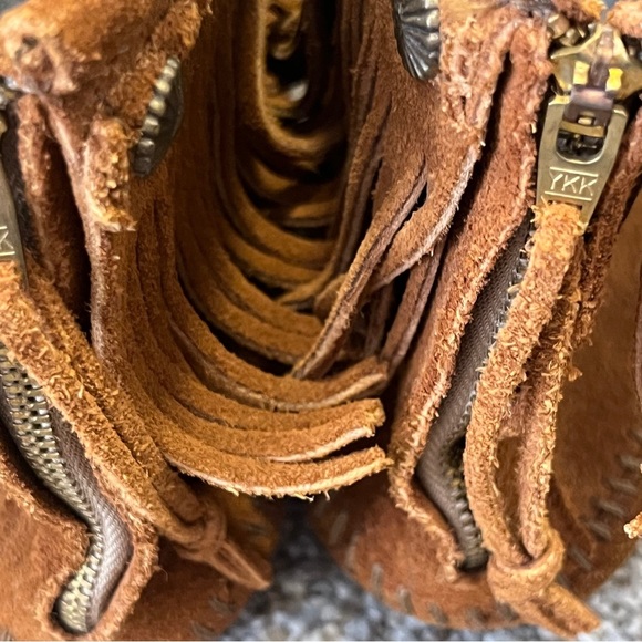 Minnetonka Brown Suede Fringe Booties - Picture 7 of 10